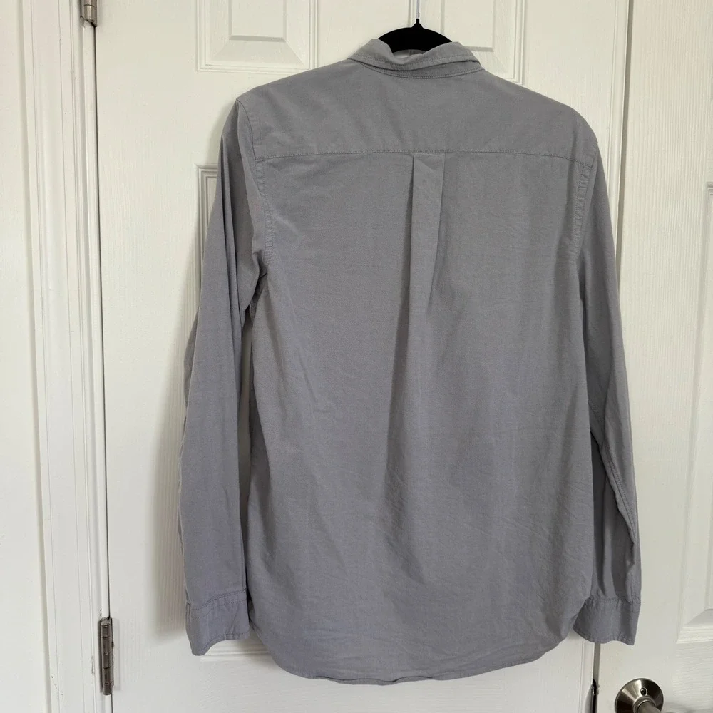Ralph Lauren Boys XL 18-20 Button Down Shirt Bundle Gingham Grey 3 Pack EUC